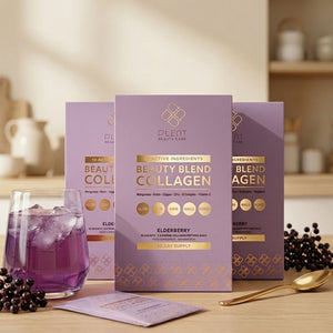 2+1 bundle | Beauty Blend Collagen - Elderberry 30 day supply box - 30 Sachets