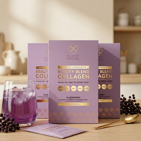 2+1 bundle | Beauty Blend Collagen - Elderberry 30 day supply box - 30 Sachets