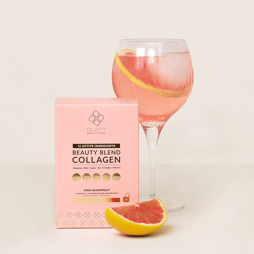 Beauty Blend Collagen Pink Grapefruit 30 day supply box - 30 sachets
