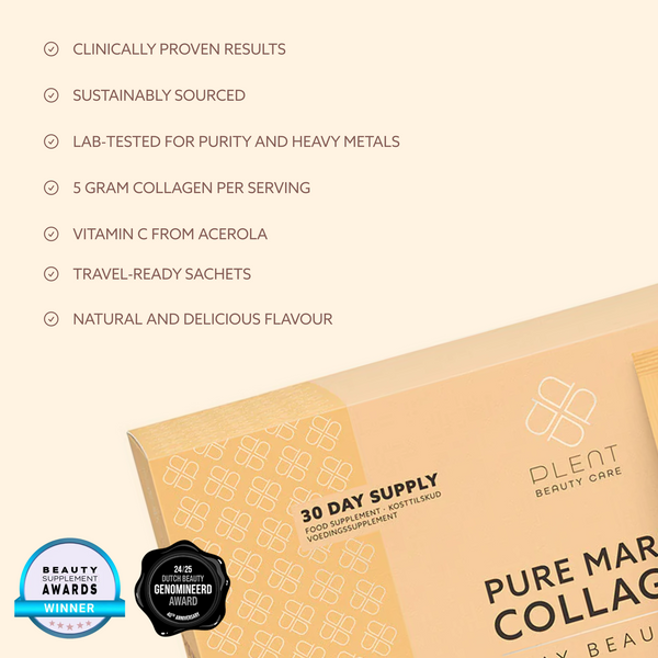 Pure Marine Collageen Citrus Lemonade | 30 sachets = 30 dagen