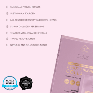 2+1 bundle | Beauty Blend Collagen - Elderberry 30 day supply box - 30 Sachets