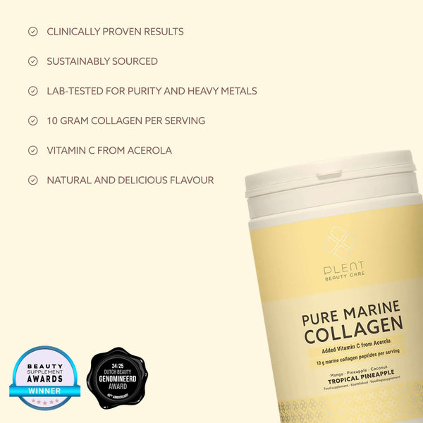 2+1 bundel | Pure Marine Collagen Tropische Ananas - 300 g