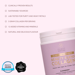 Beauty Blend Collageen Elderberry | 40 Porties