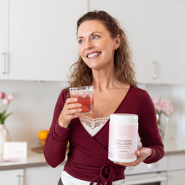 Pure Marine Collageen Pink Raspberry  | 300g