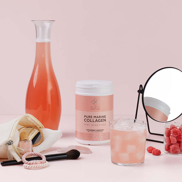 2+1 bundel | Pure Marine Collagen Aardbeienlimonade - 300 g