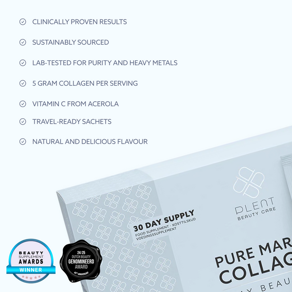 Pure Marine Collageen Unflavored | 30 sachets = 30 dagen