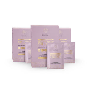2+1 bundle | Beauty Blend Collagen - Elderberry 30 day supply box - 30 Sachets