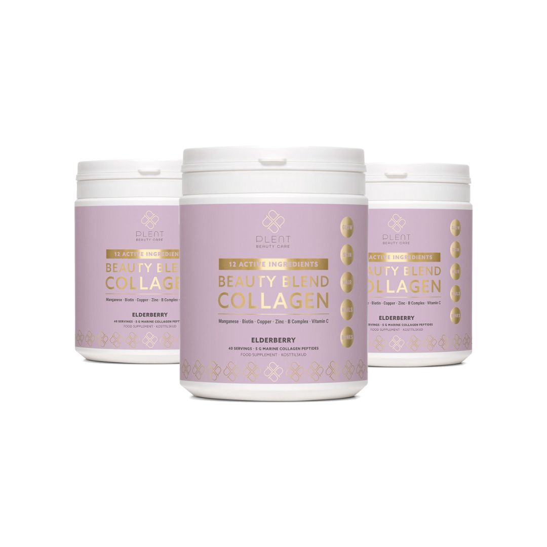 2+1 bundle | Beauty Blend Collagen Elderberry - 40 portions