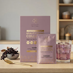 Beauty Blend Collagen - Elderberry 30 day supply box - 30 Sachets