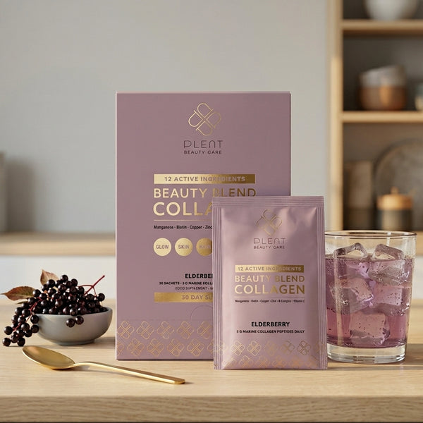 Beauty Blend Collagen - Elderberry 30 day supply box - 30 Sachets