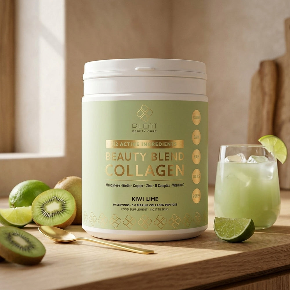 Plent Beauty Blend - Collageen - Kiwi Lime - 40 doseringen