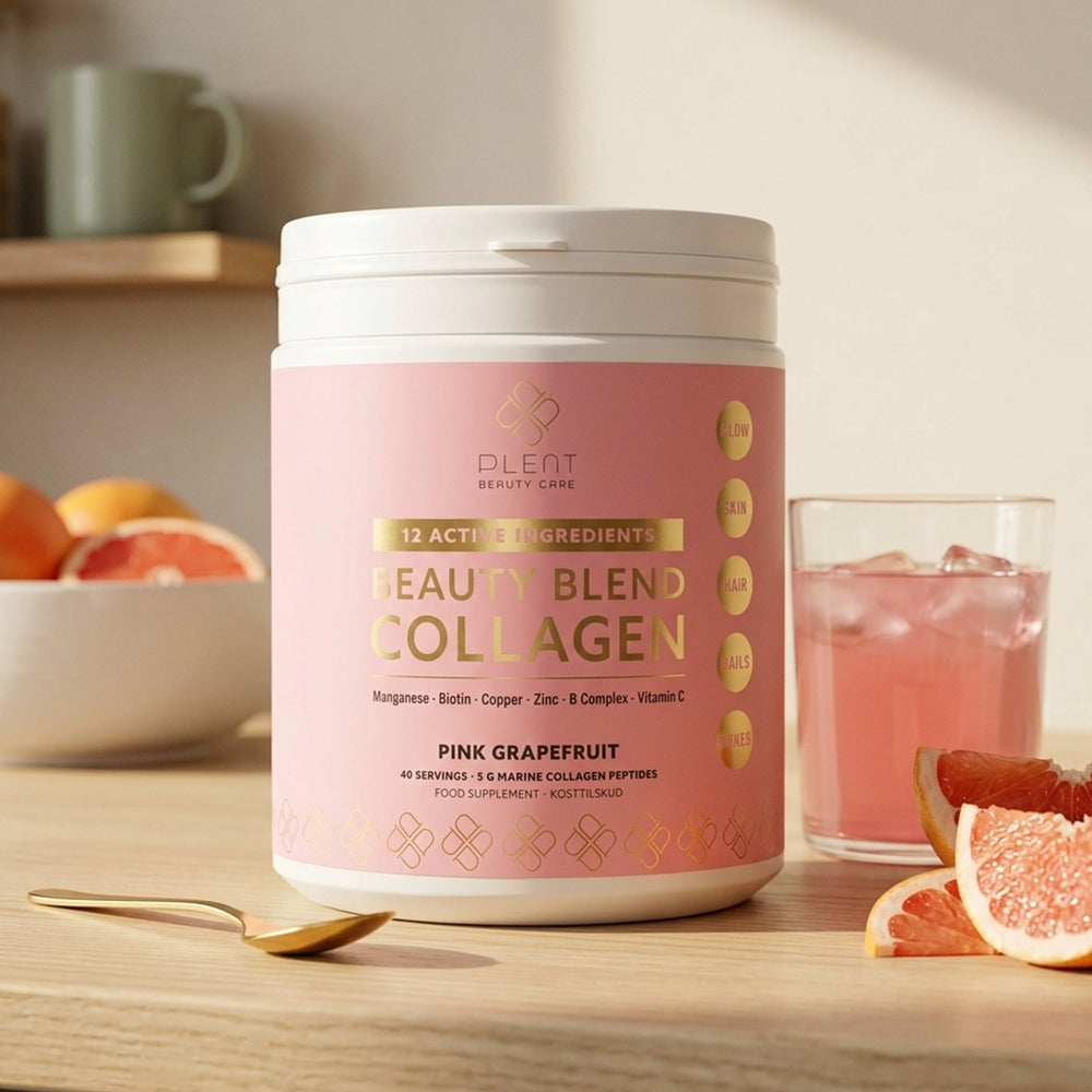 Plent Beauty Blend - Collageen - Pink Grapefruit  - 40 doseringen