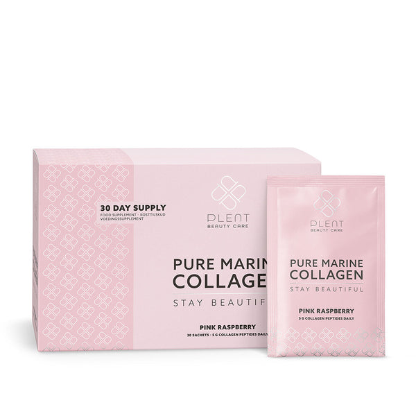 Pure Marine Collagen Pink Raspberry | 30 sachets = 30 dagen