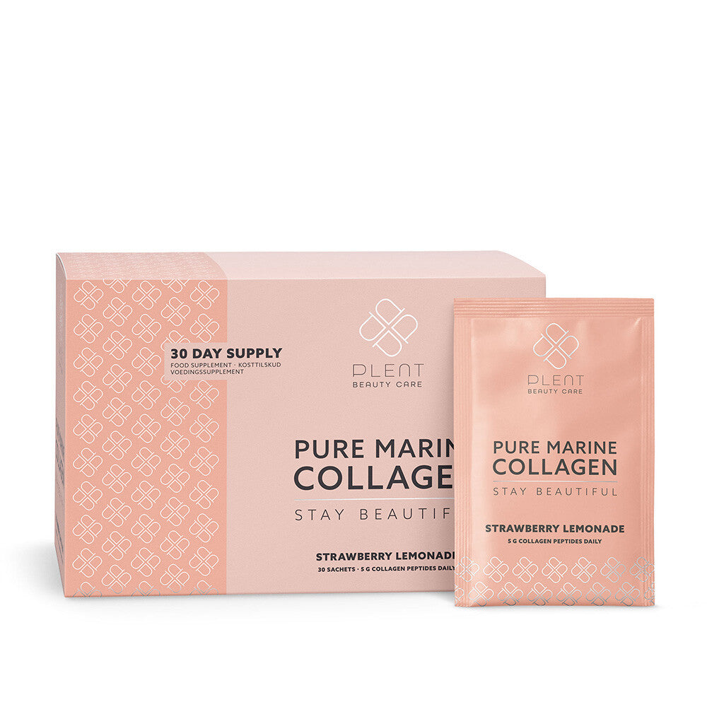 Pure Marine Collagen Strawberry Lemonade 30 day supply box - 30 Sachets