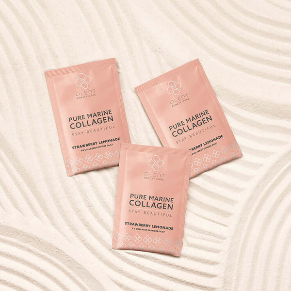 2+1 bundle | Pure Marine Collagen Strawberry Lemonade 30 day supply box - 30 Sachets