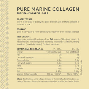 Pure Marine Collagen Tropical Pineapple  - 300g