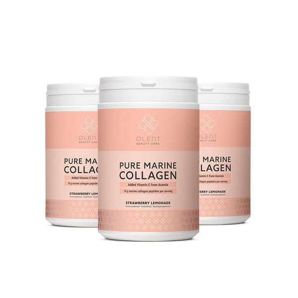 2+1 bundel | Pure Marine Collagen Aardbeienlimonade - 300 g