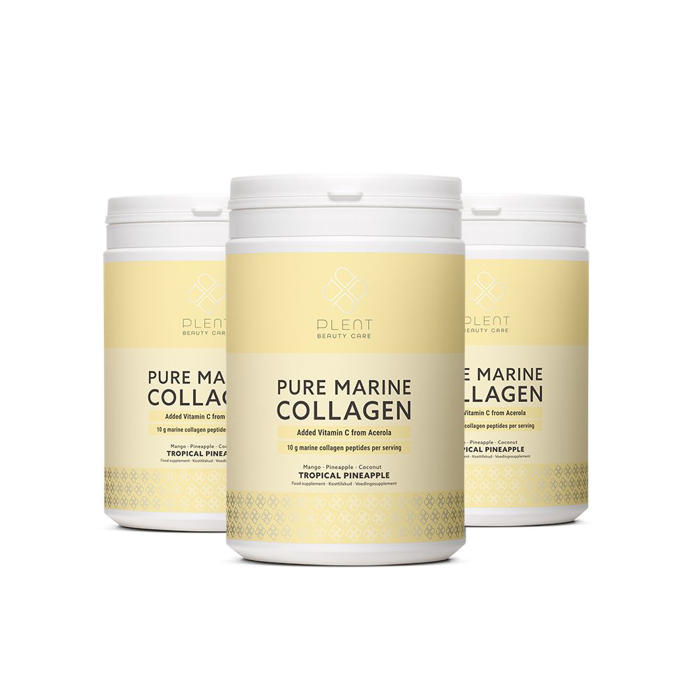 2+1 bundel | Pure Marine Collagen Tropische Ananas - 300 g